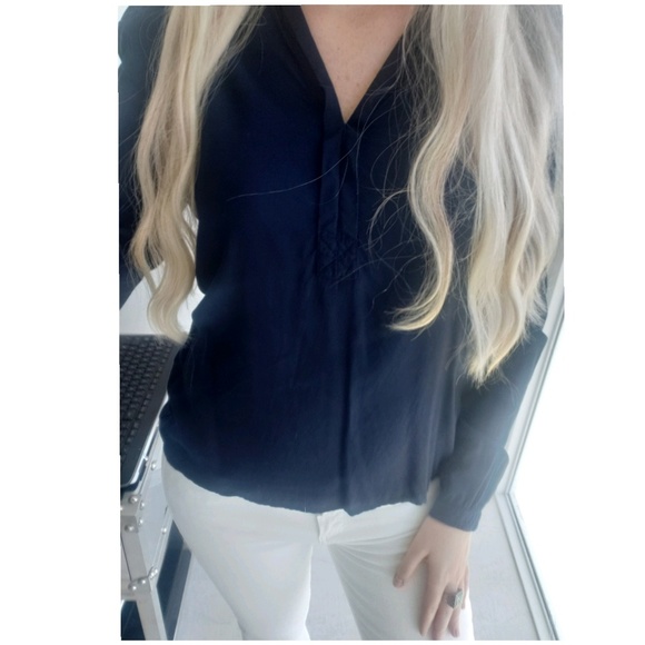 Tommy Hilfiger Tops - Tommy Hilfiger | Navy Long Sleeve Top | Size S
